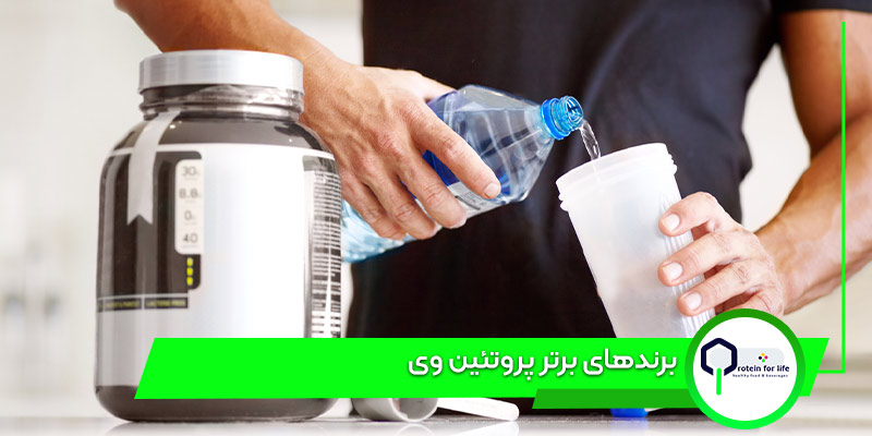 برندهای برتر پروتئین وی