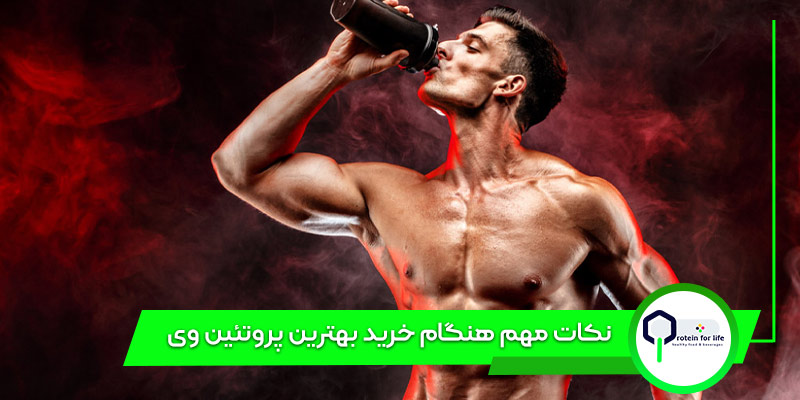 نکات مهم هنگام خرید بهترین پروتئین وی برای ورزشکاران