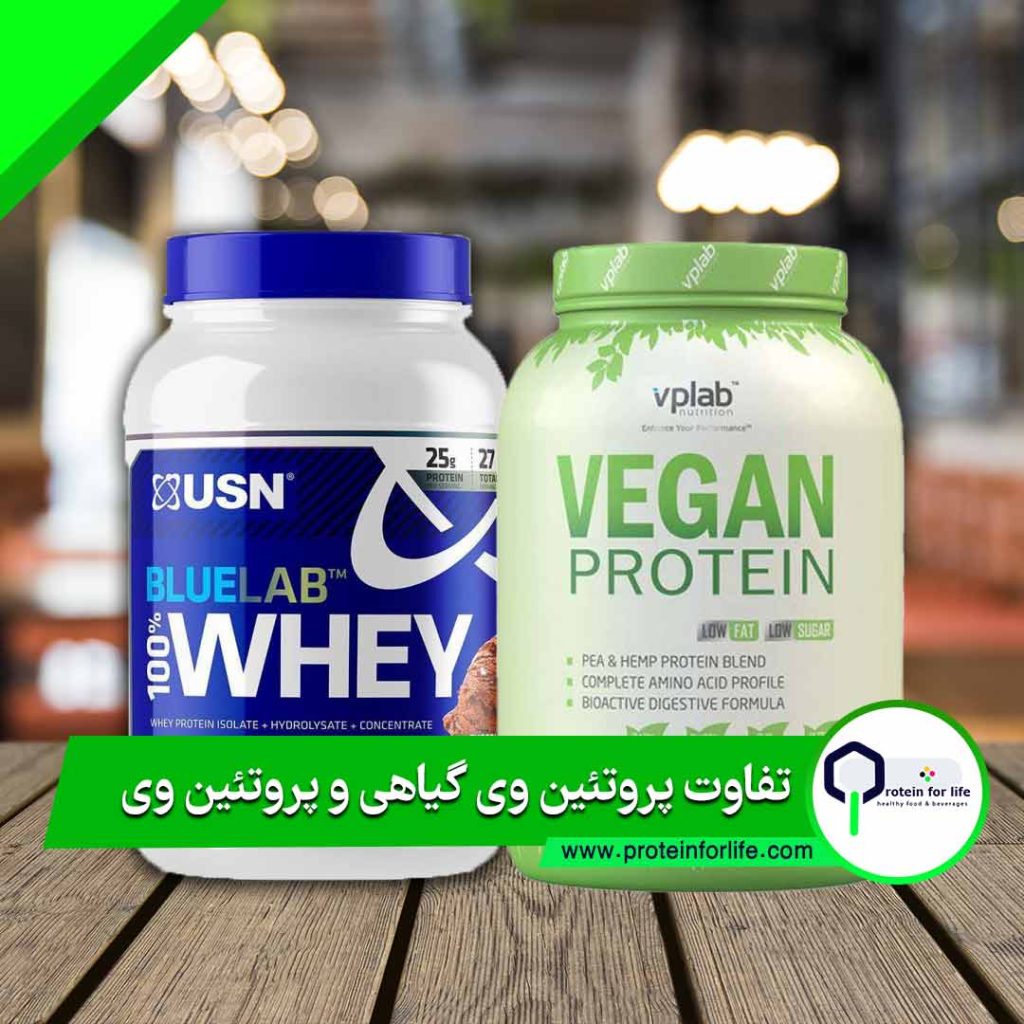 تفاوت پروتئین وی گیاهی و پروتئین وی