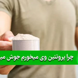 چرا پروتئین وی میخورم جوش میزنم