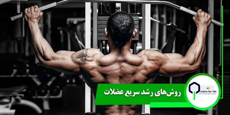 روش‌های رشد سریع عضلات