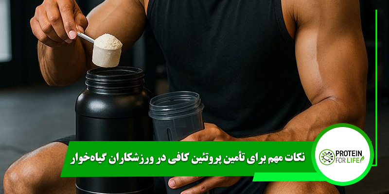 نکات مهم برای تأمین پروتئین کافی در ورزشکاران گیاهخوار